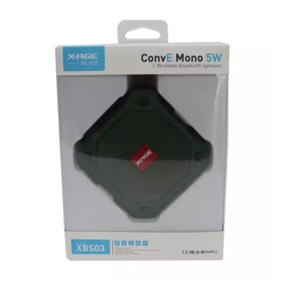 X-AGE ConvE Mono 5W Wireless Bluetooth Speaker - (XBS03)